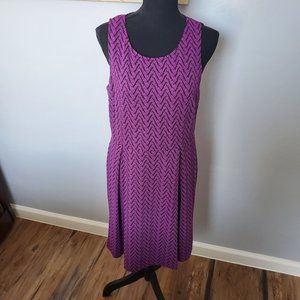 41Hawthorn Purple and Black Dress